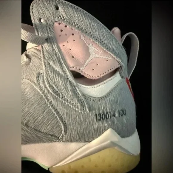 Nike Air Jordan 7 Retro SE "Hare" Bugs Bunny Shoes CT8528-002 Men's Size 8.5 - Picture 8 of 14